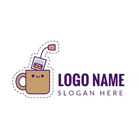 Good Logo Yellow Coffee and Good Morning logo design
