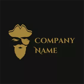 Logotipo De Bandido Yellow Cyclopia Pirates logo design