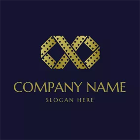 Production Logo Yellow Film and Photography logo design